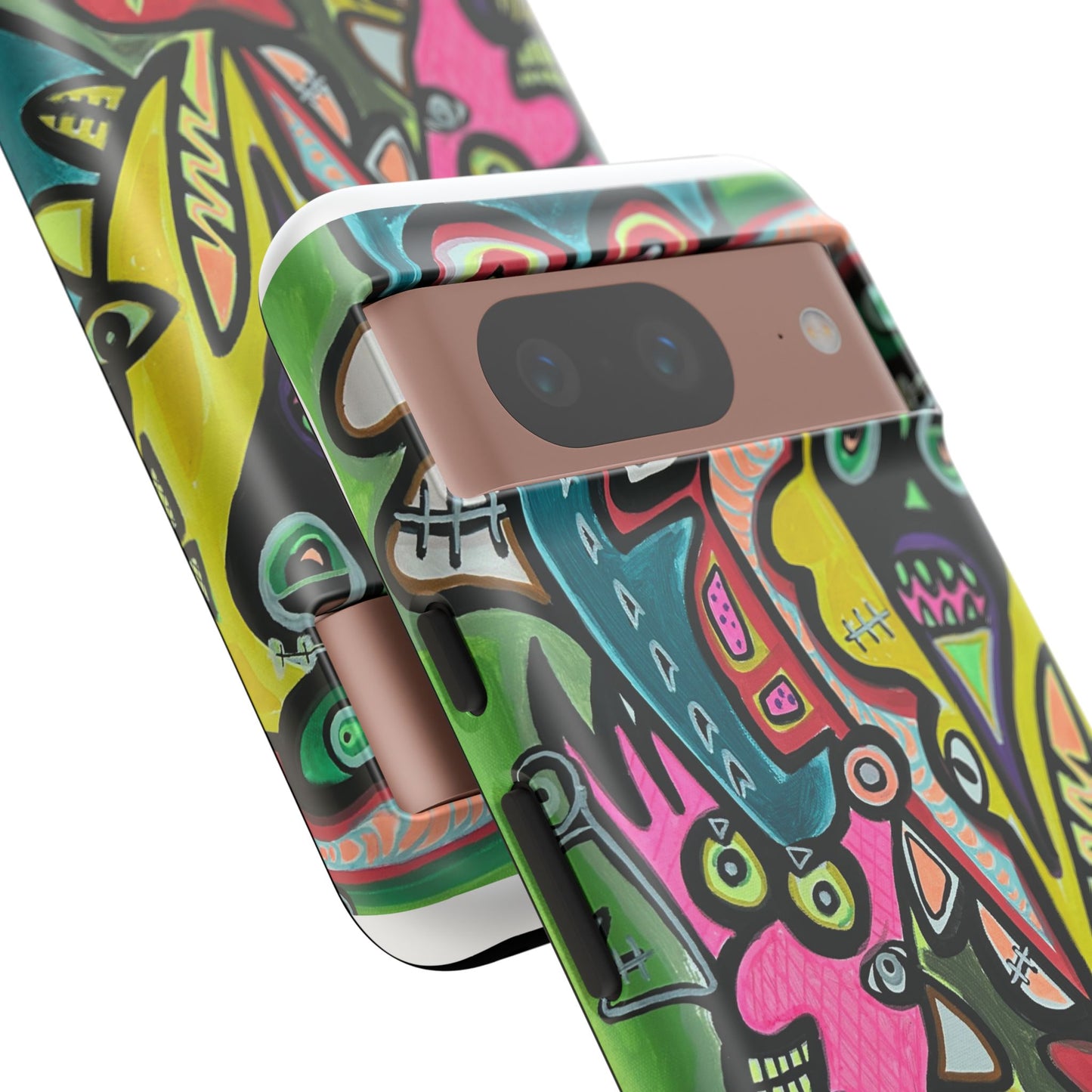CONCERT  Abstract Graffiti Phone Case — Colorful Street Art Tough Cases
