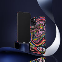 CRAZY Graffiti Phone Case — Colorful Street Art Protective Cover