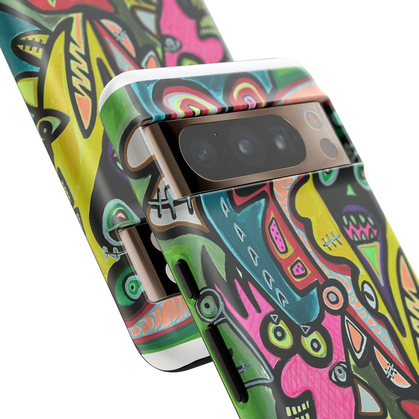 CONCERT  Abstract Graffiti Phone Case — Colorful Street Art Tough Cases