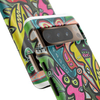 CONCERT  Abstract Graffiti Phone Case — Colorful Street Art Tough Cases