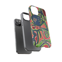Abstract AFTERLIFE Phone Case — Bold Psychedelic Music Art