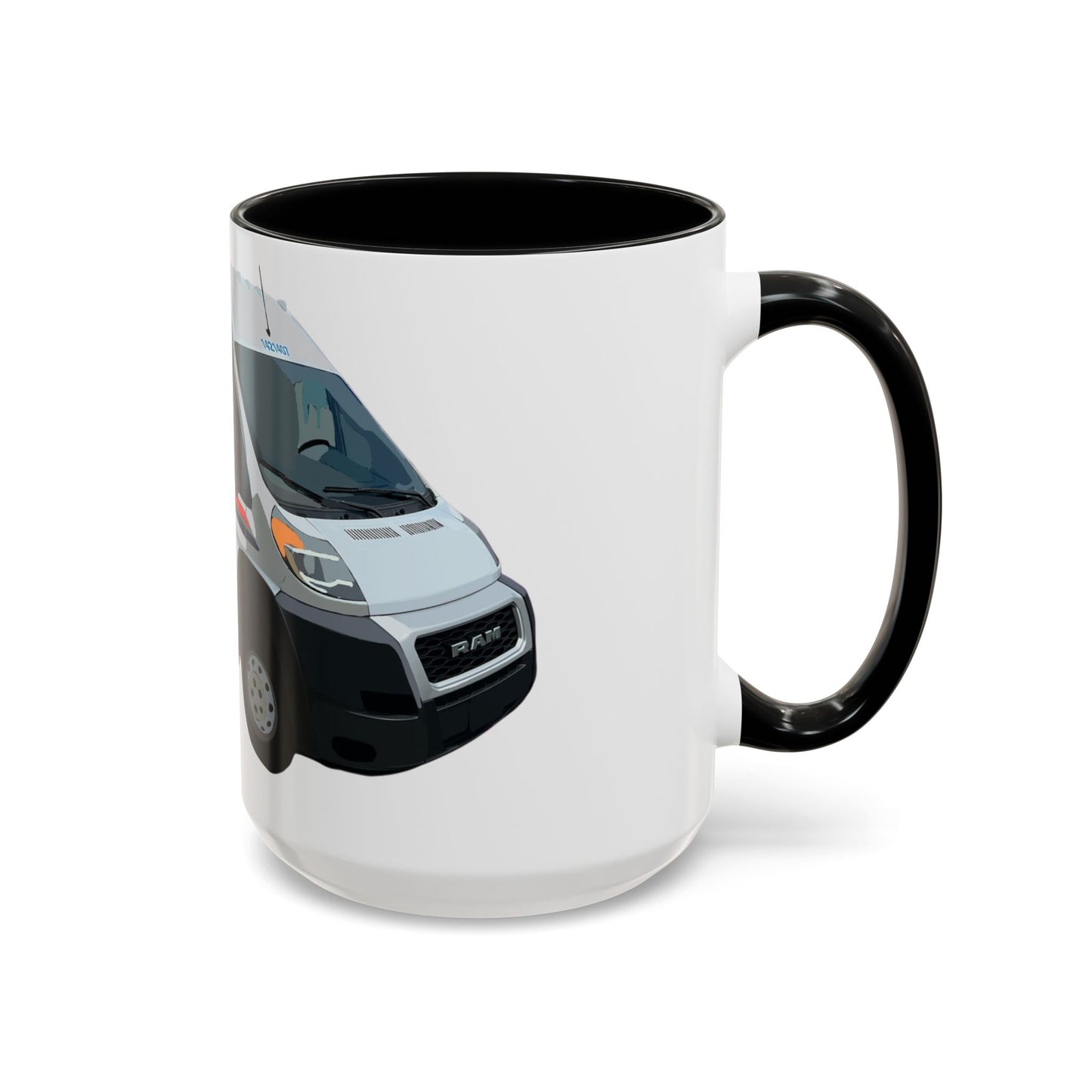 PROMASTER.  Coffee Mug — Postal Delivery Van Illustration