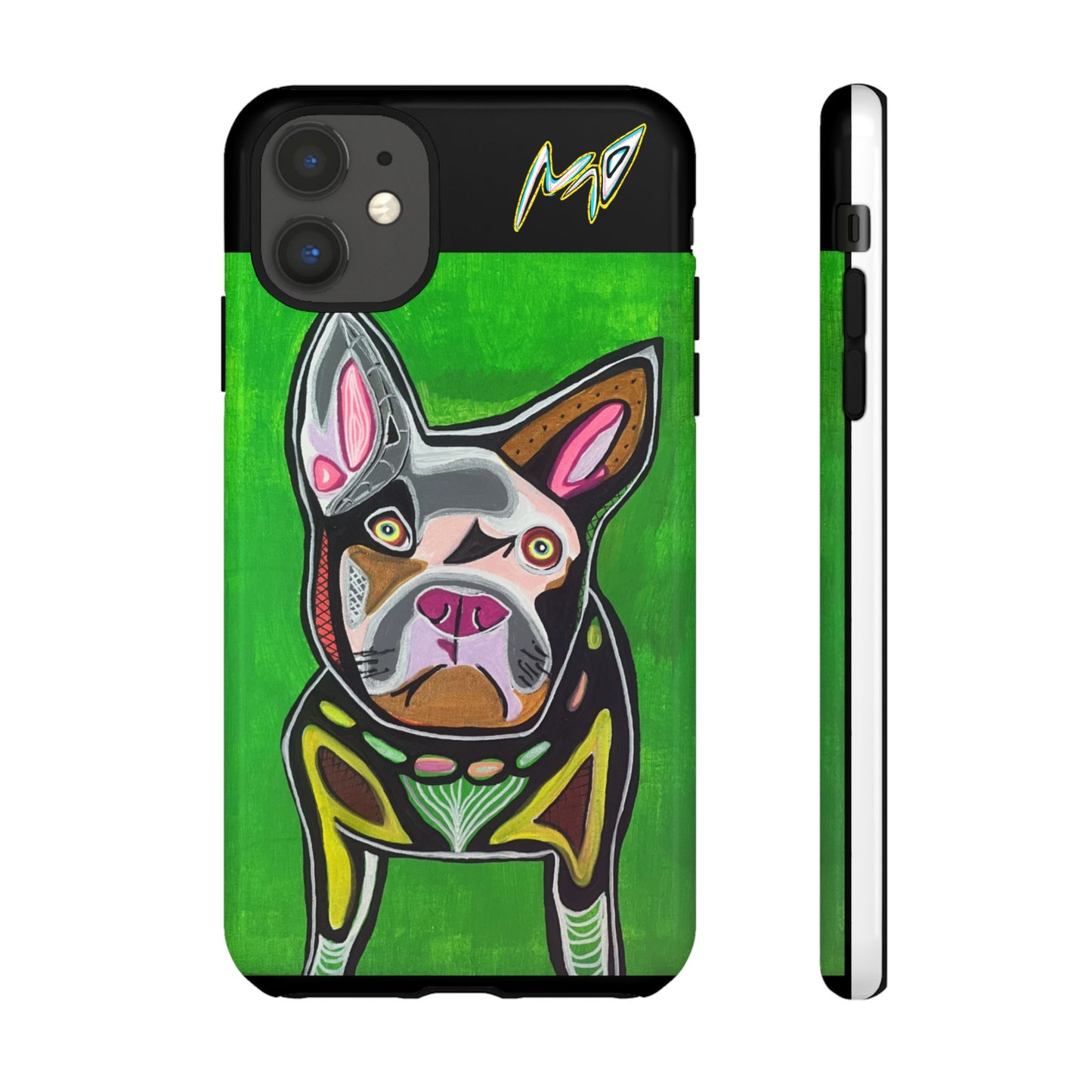 FRENCHIE  Art Phone Case – Colorful Pop Dog iPhone Cover