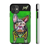 FRENCHIE  Art Phone Case – Colorful Pop Dog iPhone Cover