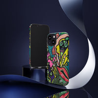 CONCERT  Abstract Graffiti Phone Case — Colorful Street Art Tough Cases