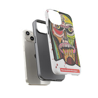 KUNTA.  Abstract Tribal Skull Phone Case — Colorful Street Art Protective Cover