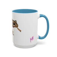 COQUI.  Frog Accent Coffee Mug — Cute Woodland Tree Frog Design (11/15 oz)