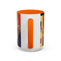SAN SEBASTIAN.  Colorful Street Scene Accent Coffee Mug — Vibrant Urban Art Ceramic Mug (11/15oz)