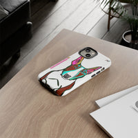 MR Bull Terrier Phone Case — Colorful Pop Art Tough Cases for Dog Lovers