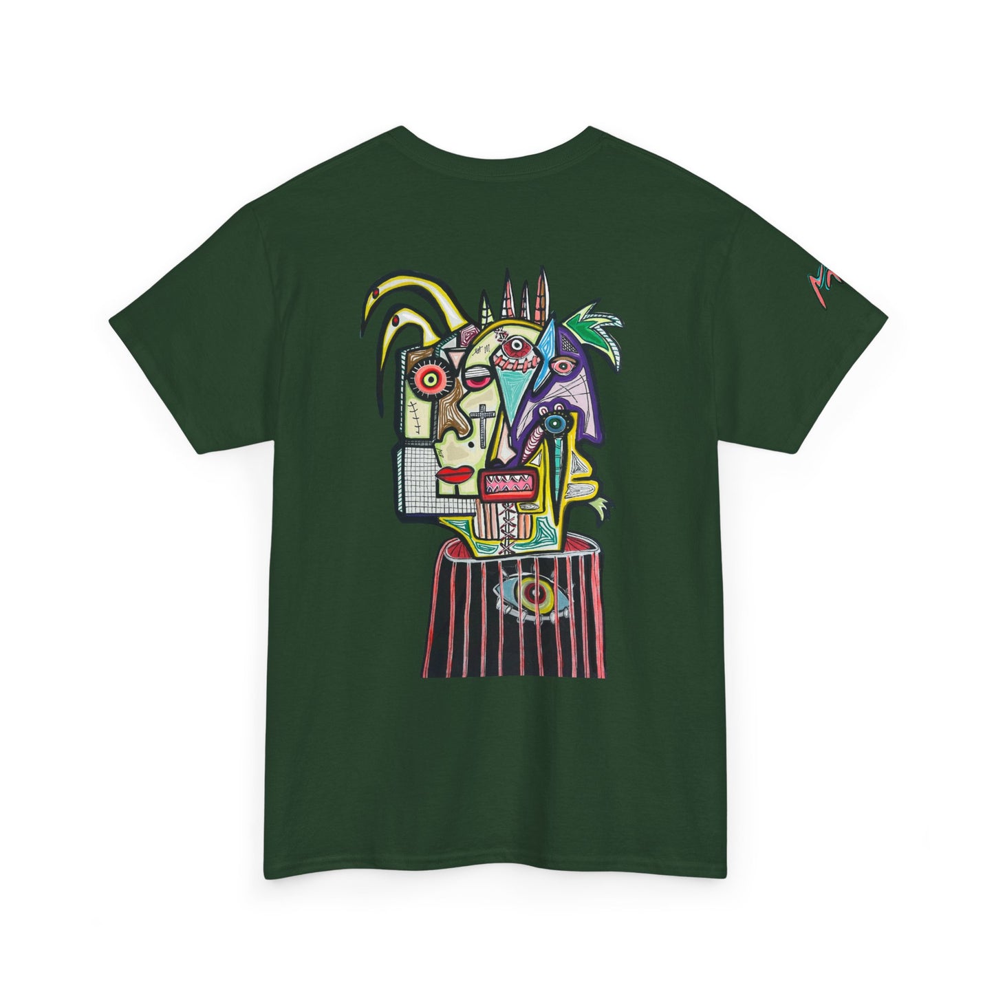 THE PERFECT  Portrait T‑Shirt — Colorful Spaniel Graphic Tee