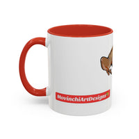 COQUI.  Frog Accent Coffee Mug — Cute Woodland Tree Frog Design (11/15 oz)