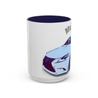 MELVIN.  Personalized Car Coffee Mug — 'Melvin' Sports Car Accent Mug (11/15oz)