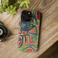 Abstract AFTERLIFE Phone Case — Bold Psychedelic Music Art