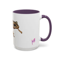 COQUI.  Frog Accent Coffee Mug — Cute Woodland Tree Frog Design (11/15 oz)