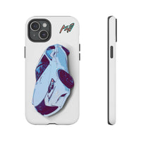 Melvin White Sports Car Phone Case - Retro Pop Art Supercar Protective Tough Case