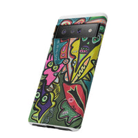 CONCERT  Abstract Graffiti Phone Case — Colorful Street Art Tough Cases