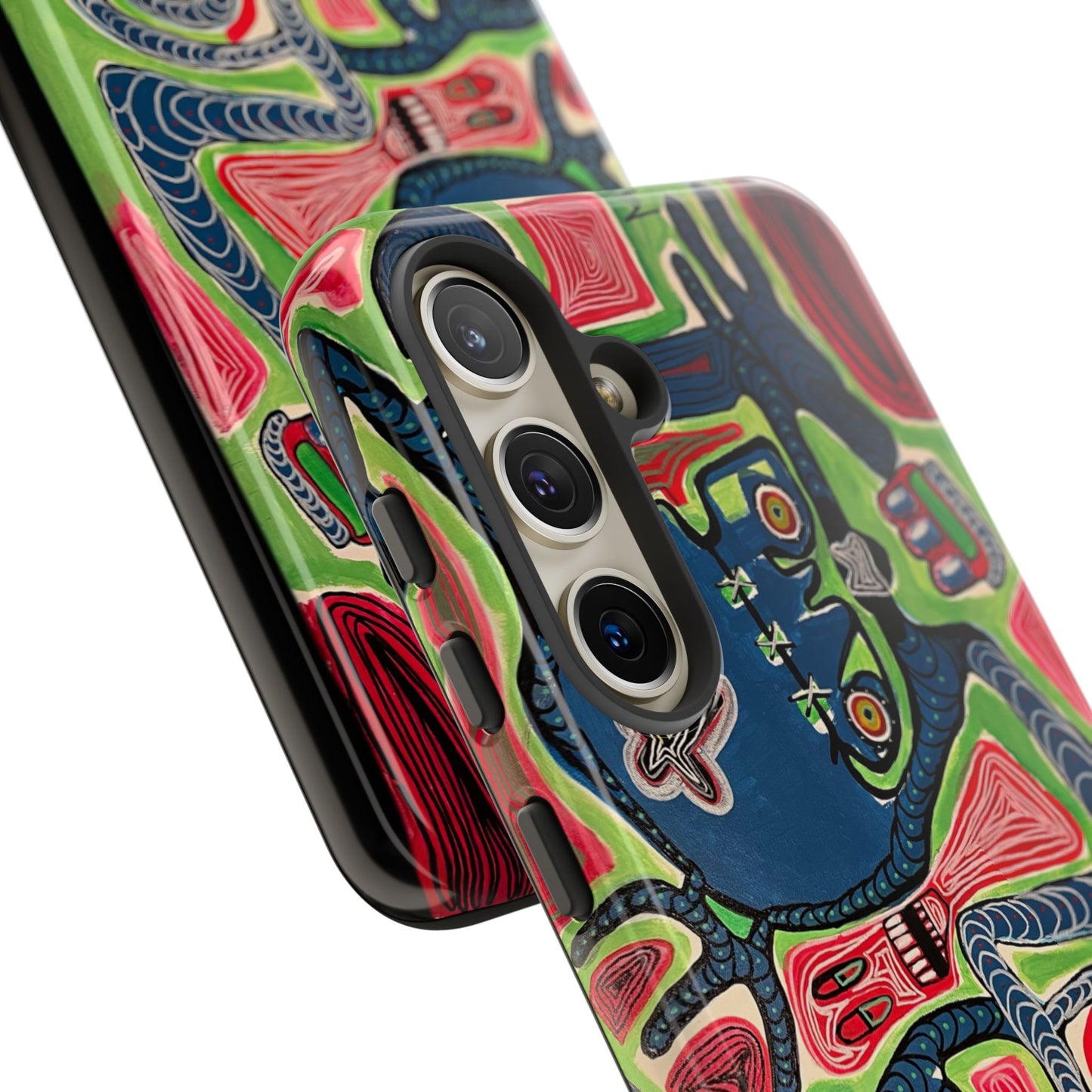 Abstract AFTERLIFE Phone Case — Bold Psychedelic Music Art