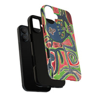 Abstract AFTERLIFE Phone Case — Bold Psychedelic Music Art
