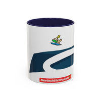 AERIAL.   Wave Accent Coffee Mug — Watersports Lover Gift
