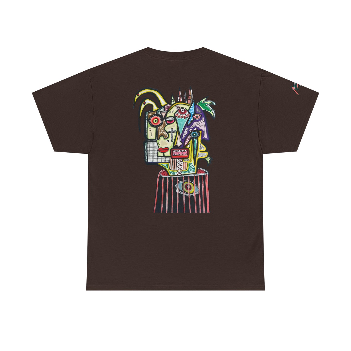 THE PERFECT  Portrait T‑Shirt — Colorful Spaniel Graphic Tee