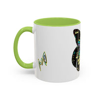 Colorful Butterfly Coffee Mug — Vibrant Monarch Art Accent Mug (11/15oz)