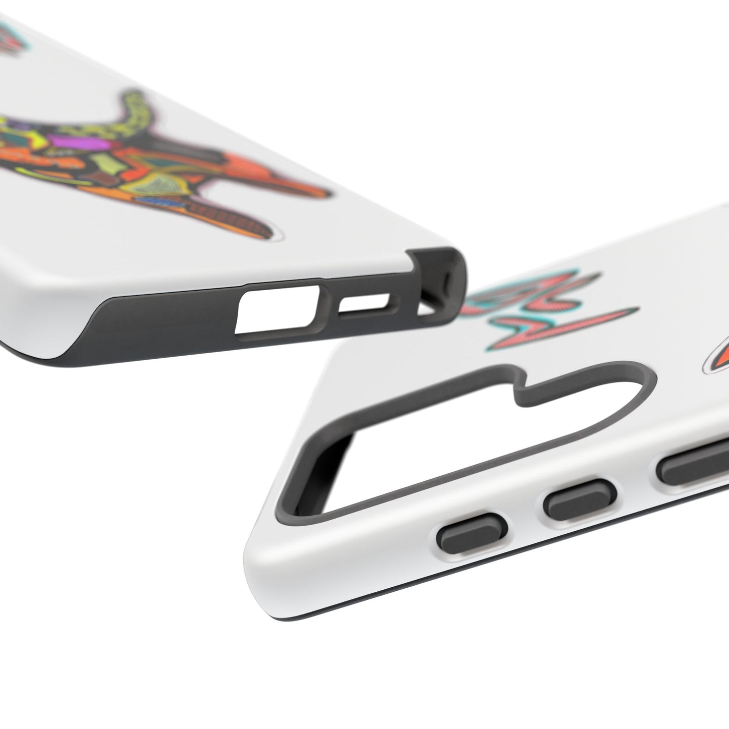 HUSKY  Colorful Abstract Dog Phone Case — 'MAD' Signature Protective Case