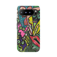 CONCERT  Abstract Graffiti Phone Case — Colorful Street Art Tough Cases