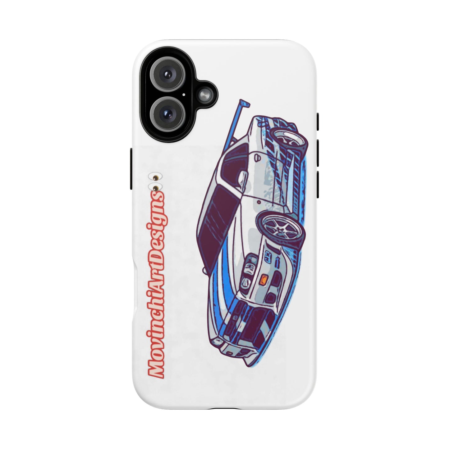 Retro Skyline r34 Phone Case — Vintage Sports Car Graphic