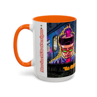 OLIVER TREE "The Goat"Urban Graffiti Coffee Mug — Colorful Retro Subway Art
