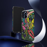 CONCERT  Abstract Graffiti Phone Case — Colorful Street Art Tough Cases