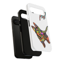 HUSKY  Colorful Abstract Dog Phone Case — 'MAD' Signature Protective Case