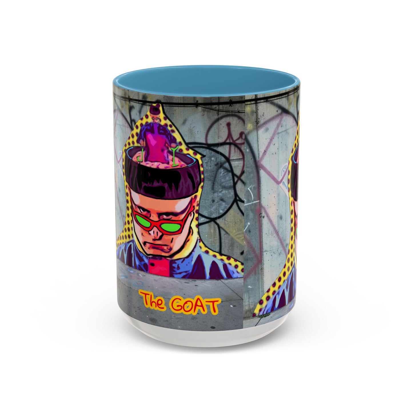 OLIVER TREE "the GOAT".   Graphic Coffee Mug – Pop Art Streetwear Design (11/15oz)
