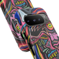 CRAZY Graffiti Phone Case — Colorful Street Art Protective Cover