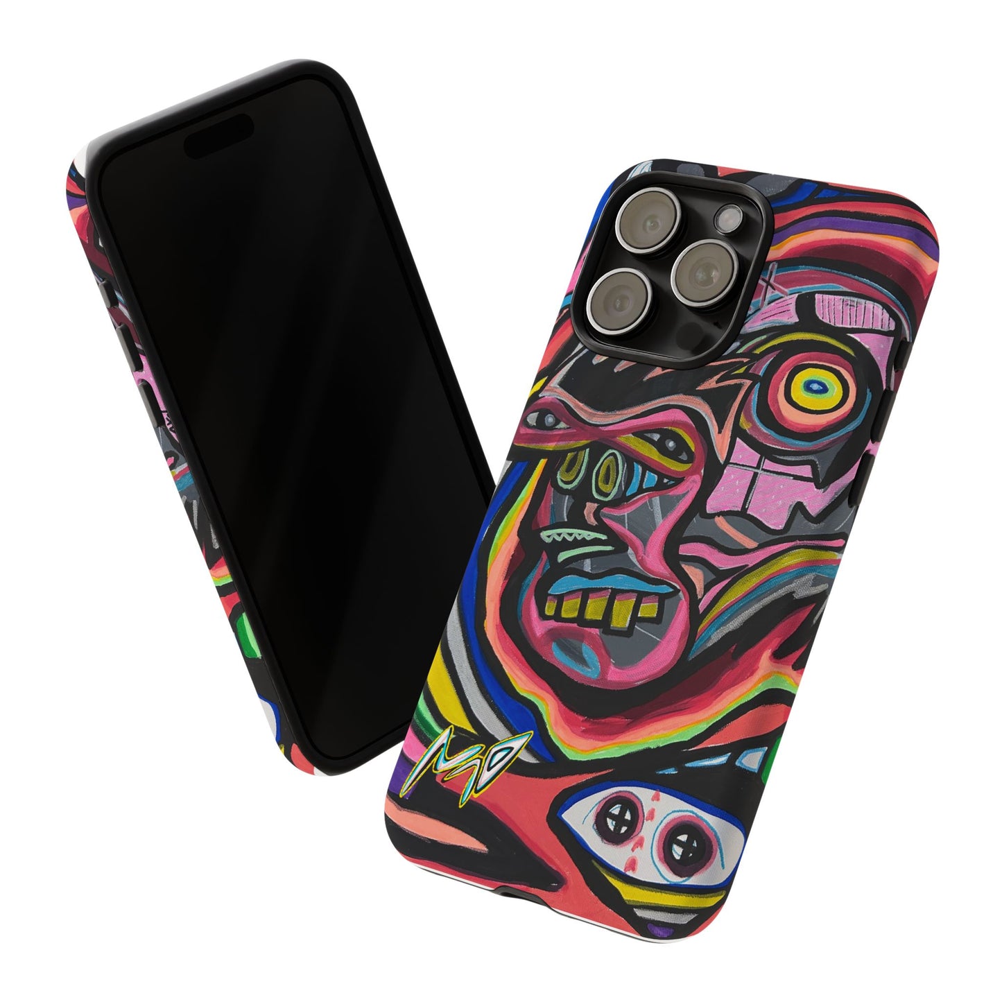 CRAZY Graffiti Phone Case — Colorful Street Art Protective Cover