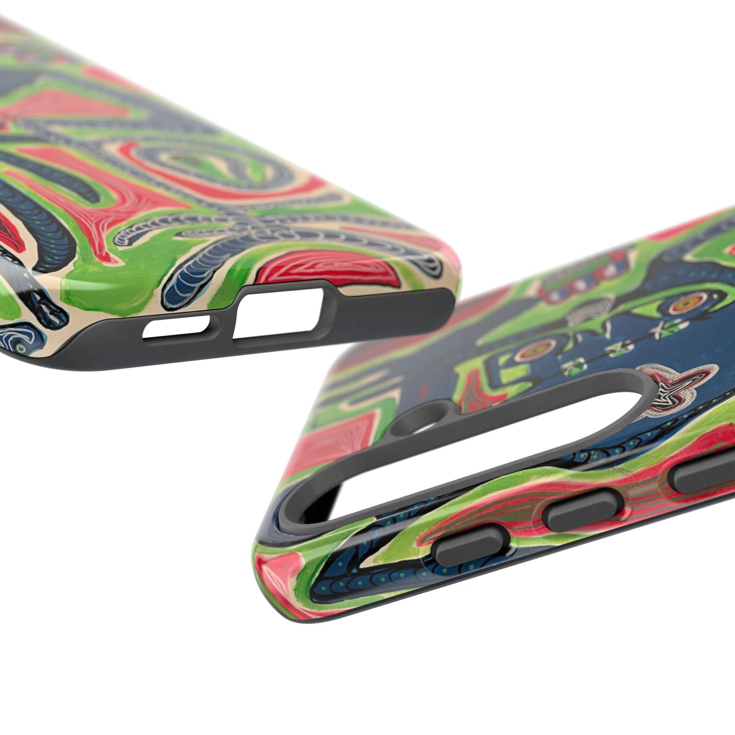 Abstract AFTERLIFE Phone Case — Bold Psychedelic Music Art