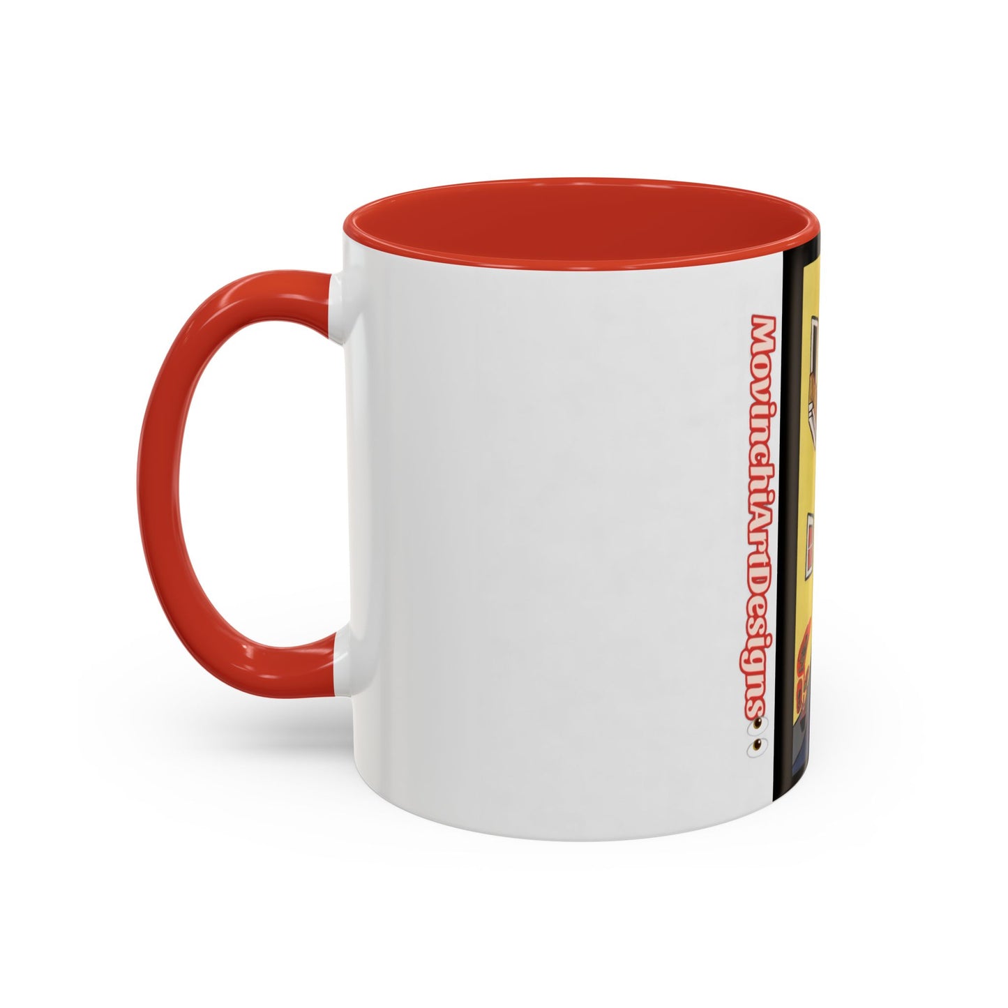 SAN JUAN.  Colorful Street Art Coffee Mug — Vibrant Alleyway & Playful Emblem Accent Mug