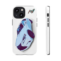Melvin White Sports Car Phone Case - Retro Pop Art Supercar Protective Tough Case