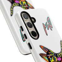 HUSKY  Colorful Abstract Dog Phone Case — 'MAD' Signature Protective Case