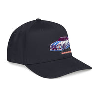 Racing Skyline Embroidered Cap — Vintage GT Sports Car Hat