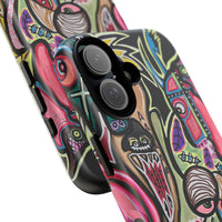 Abstract Graffiti DEPRESSION2.0 Phone Case — Colorful Street Art Tough Cases