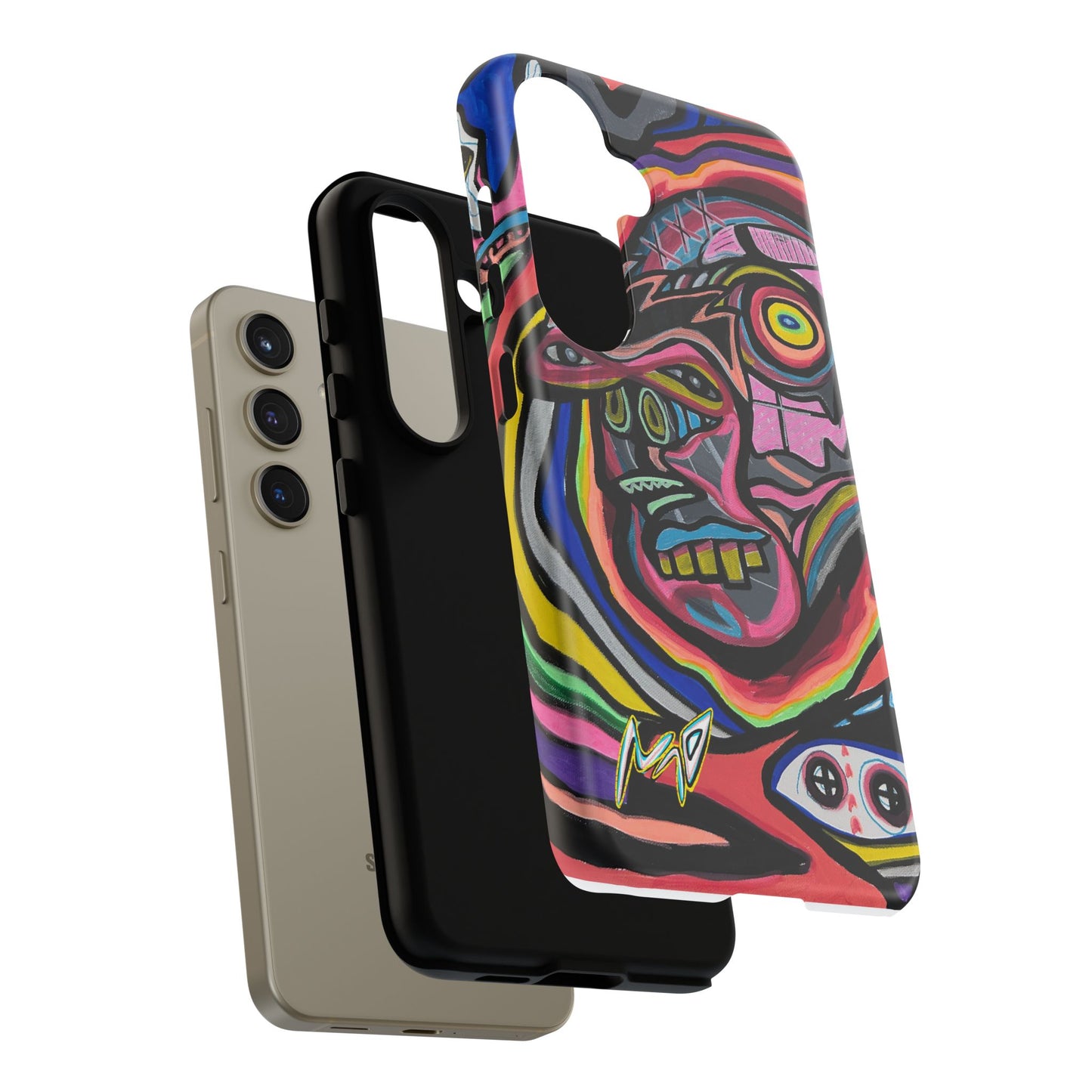 CRAZY Graffiti Phone Case — Colorful Street Art Protective Cover