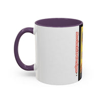SAN JUAN.  Colorful Street Art Coffee Mug — Vibrant Alleyway & Playful Emblem Accent Mug