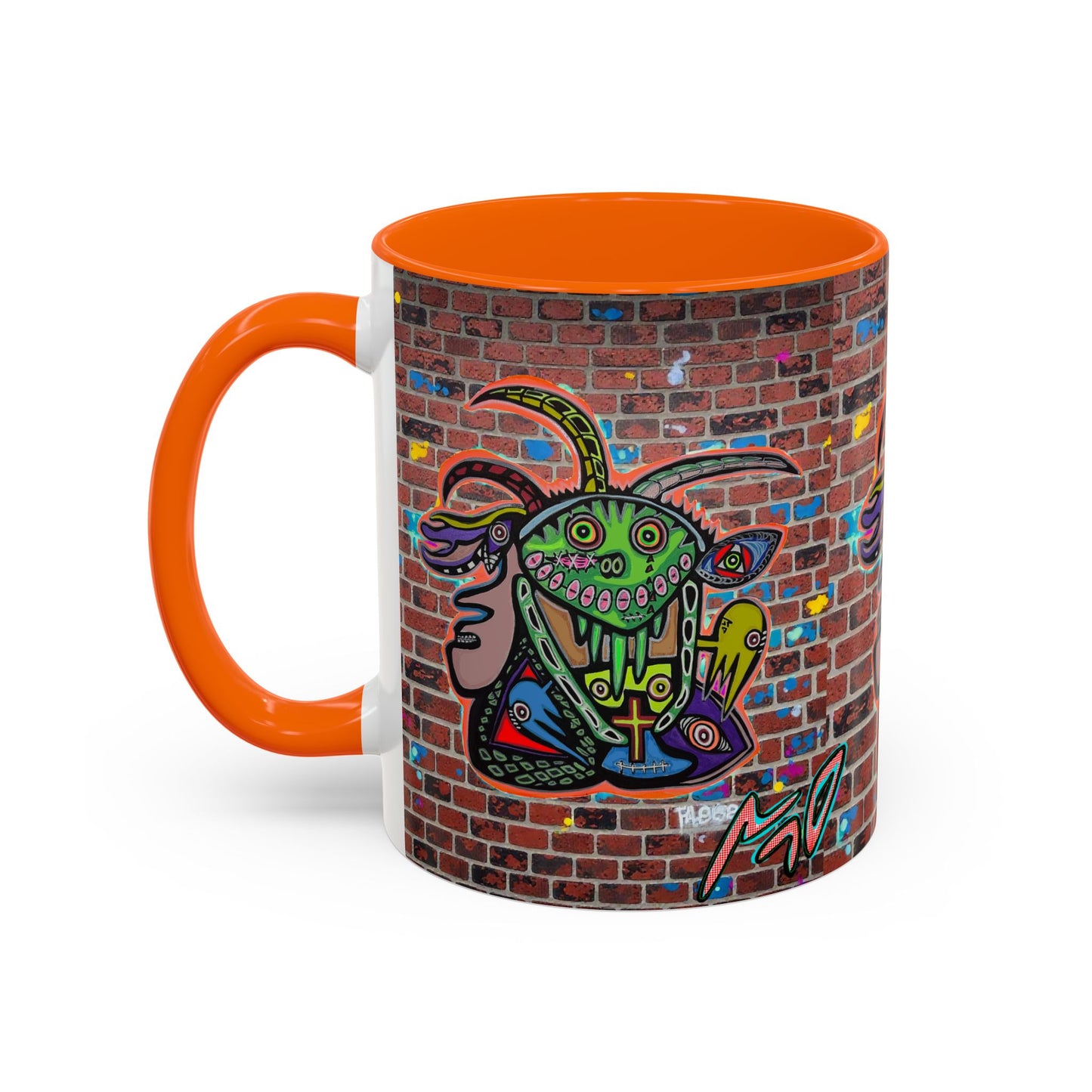 RYDER3.0 Graffiti Street Art Coffee Mug — Colorful Urban Monster Design (11/15oz)