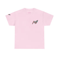 Graphic Tee — Colorful CRAZY TUNA  Illustration Back Print Tee