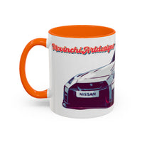 R35.  Sports Car Accent Mug — Nissan GT-R Inspired Coffee Cup (11/15oz)