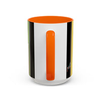 SAN SEBASTIAN2.0 Colorful Canal Houses Accent Coffee Mug — Bright European Street Art Ceramic Mug (11/15oz)