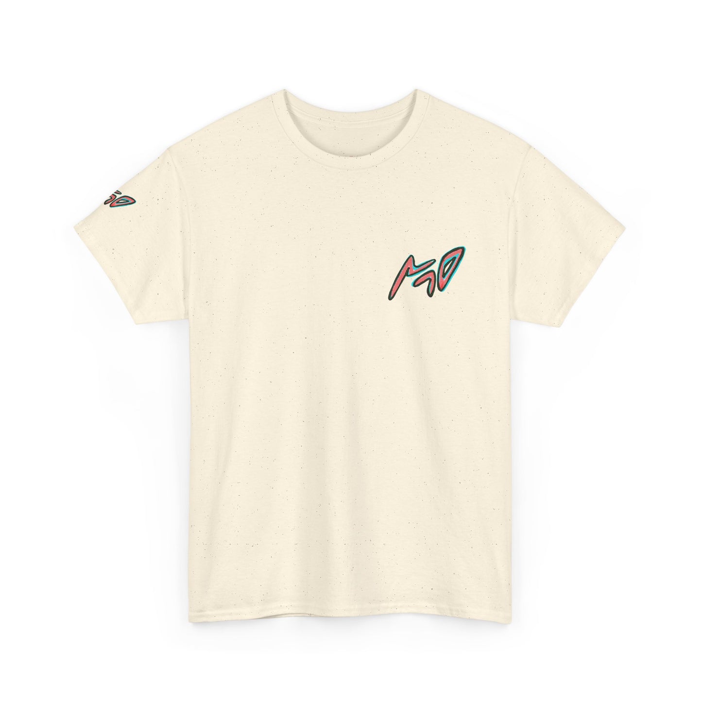 Graphic Tee — Colorful CRAZY TUNA  Illustration Back Print Tee