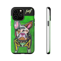 FRENCHIE  Art Phone Case – Colorful Pop Dog iPhone Cover