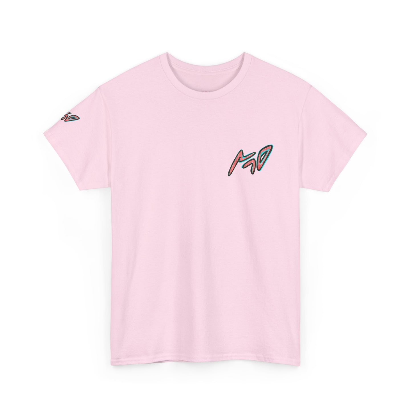 Graphic Tee — Colorful CRAZY TUNA  Illustration Back Print Tee