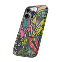 CONCERT  Abstract Graffiti Phone Case — Colorful Street Art Tough Cases